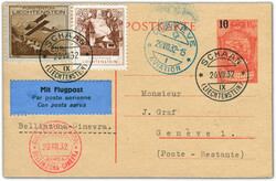 4175: Liechtenstein - Airmail stamps