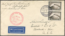 982522: Zeppelin, Zeppelinpost LZ 127, Südamerikafahrten 1930