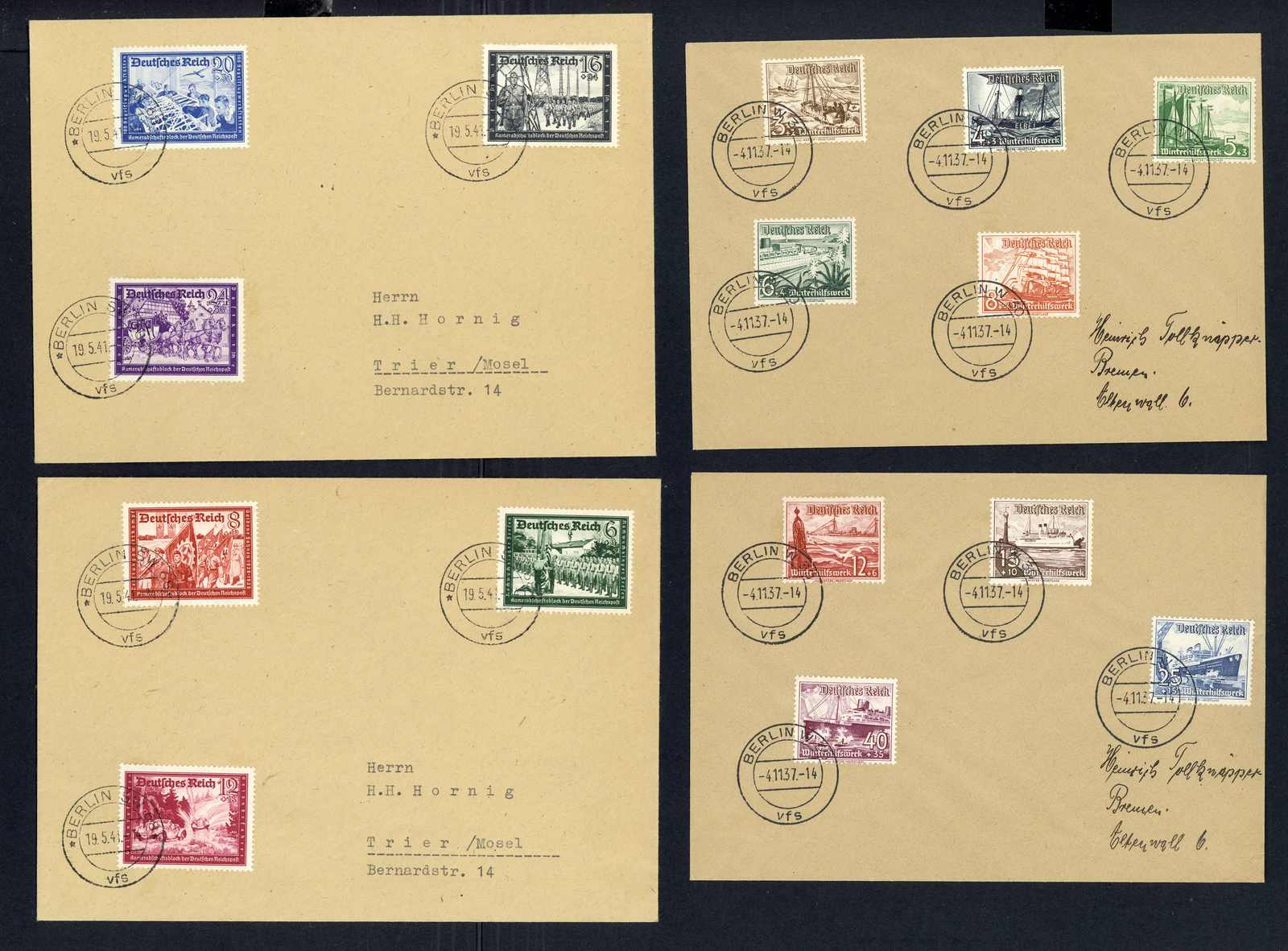 Lot 1313 - COLLECTIONS & ACCUMULATIONS Deutsches Reich - Auktionshaus Schlegel 26 Public Auction Lot 1313 - COLLECTIONS & ACCUMULATIONS Deutsches Reich - Auktionshaus Schlegel 26 Public Auction