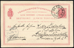 2385: Danish West Indies - Postal stationery