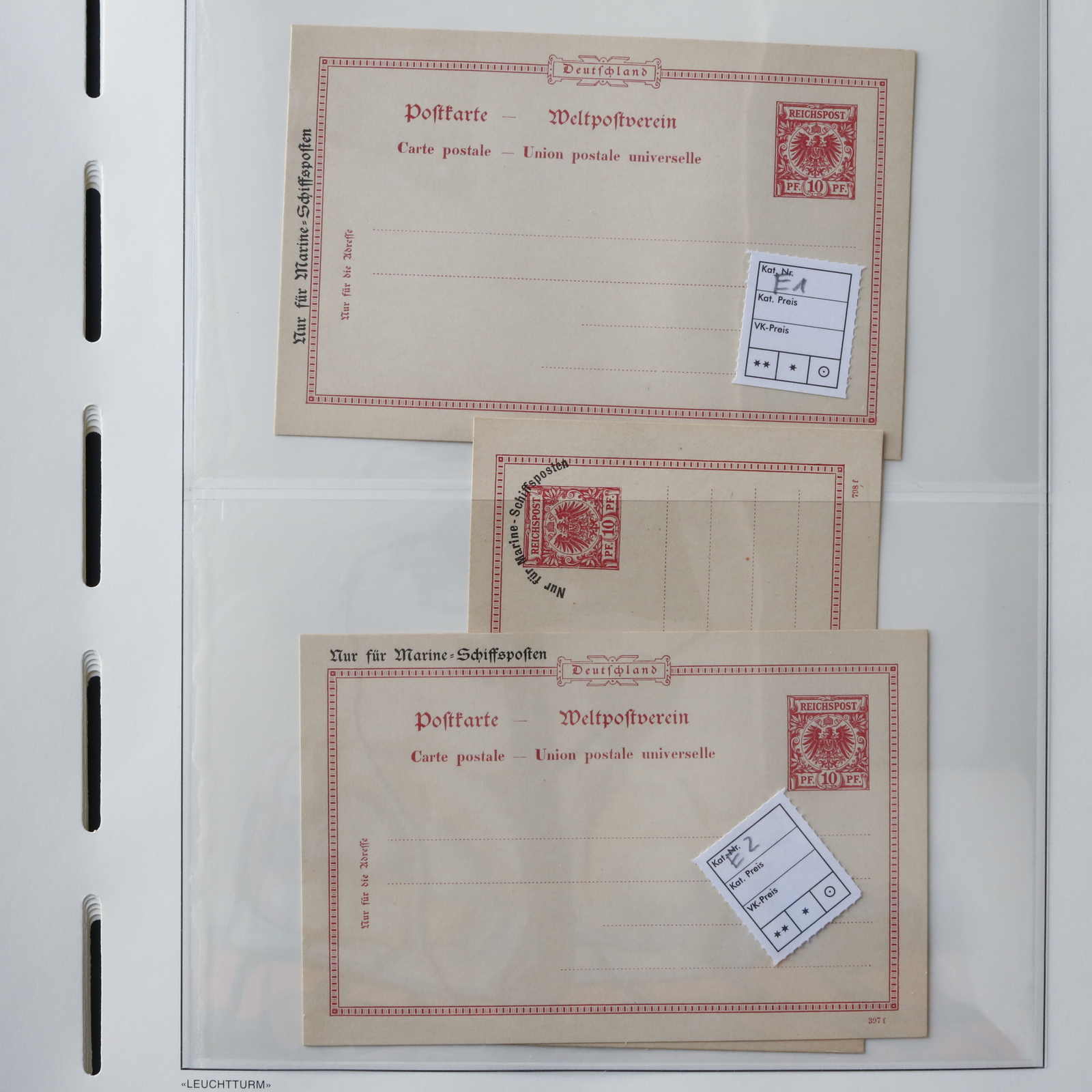 Lot 1527 - COLLECTIONS & ACCUMULATIONS deutsche marineschiffspost - Auktionshaus Schlegel 26 Public Auction Lot 1527 - COLLECTIONS & ACCUMULATIONS deutsche marineschiffspost - Auktionshaus Schlegel 26 Public Auction