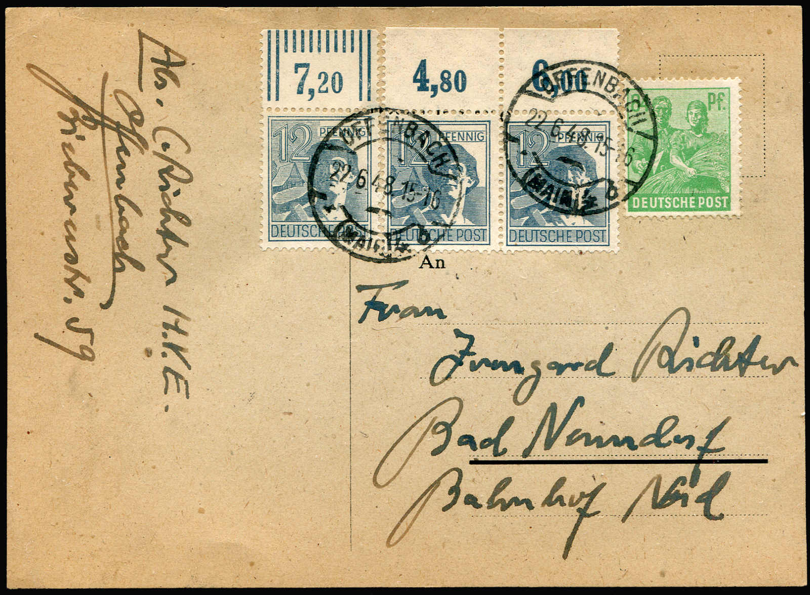 Lot 7022 - Germany Allied Zone gemeinschaftsausgaben -  Auktionshaus Schlegel 26 Public Auction