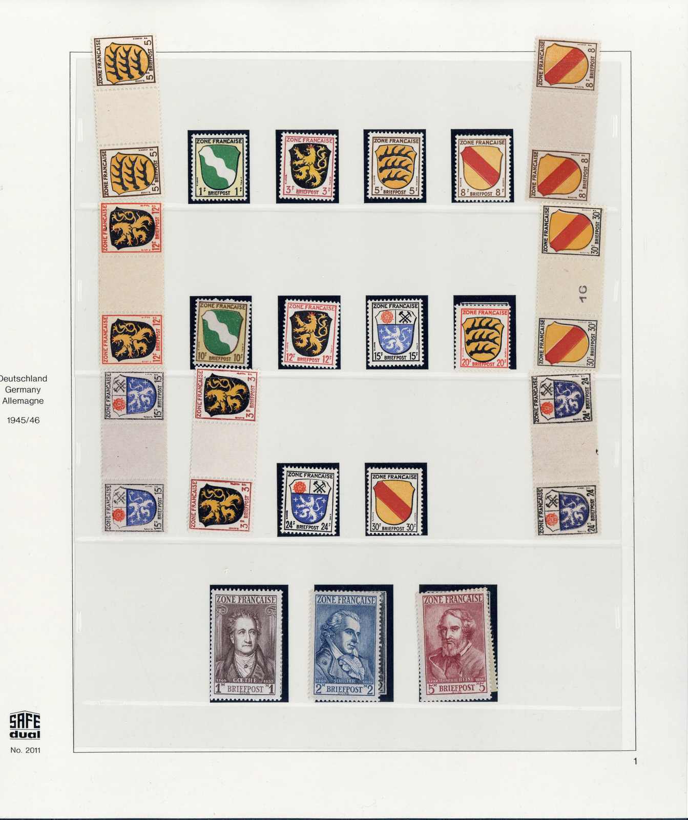 Lot 1753 - COLLECTIONS & ACCUMULATIONS französische zone - Auktionshaus Schlegel 26 Public Auction Lot 1753 - COLLECTIONS & ACCUMULATIONS französische zone - Auktionshaus Schlegel 26 Public Auction