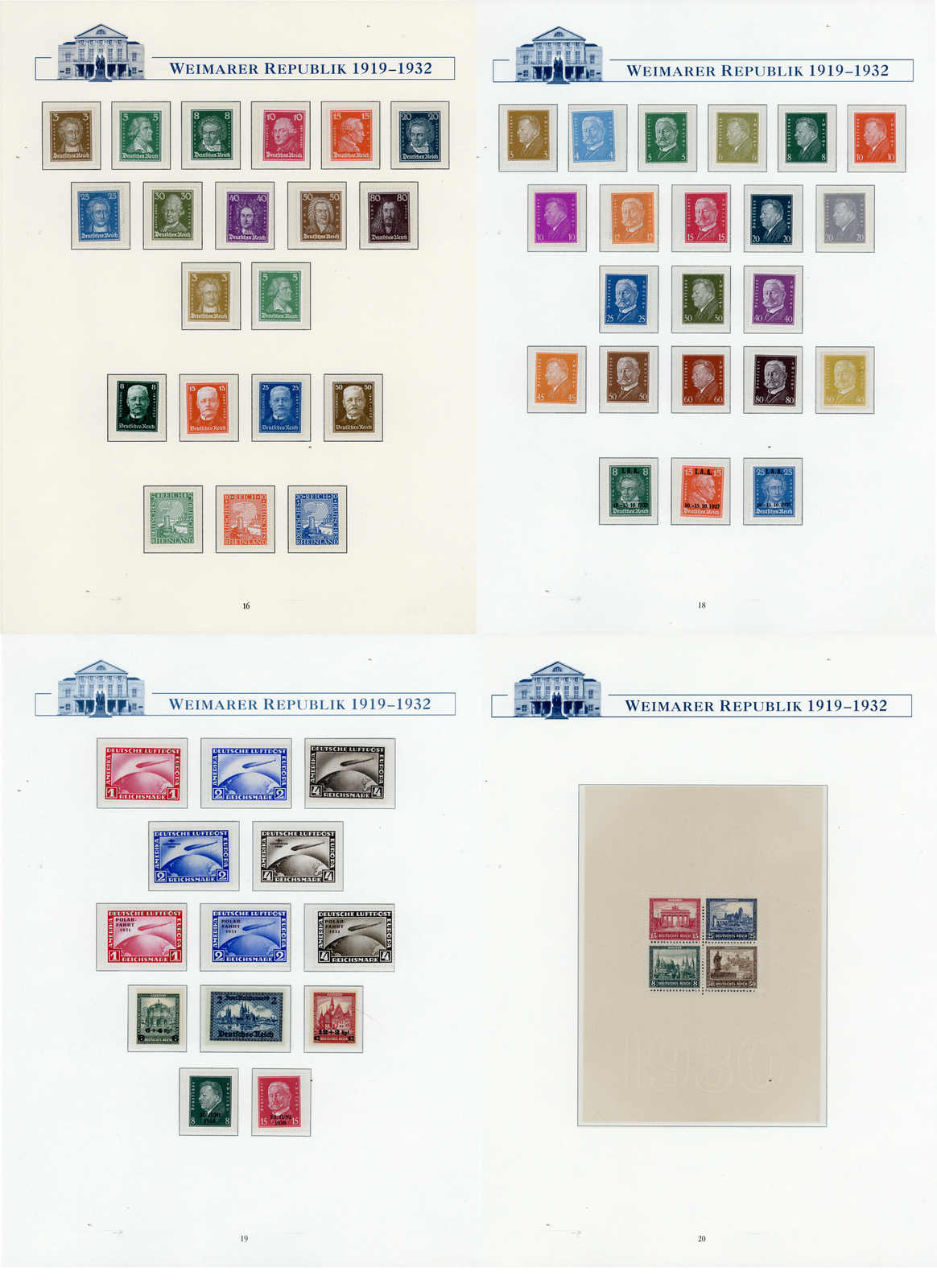Lot 1224 - COLLECTIONS & ACCUMULATIONS Deutsches Reich - Auktionshaus Schlegel 26 Public Auction Lot 1224 - COLLECTIONS & ACCUMULATIONS Deutsches Reich - Auktionshaus Schlegel 26 Public Auction