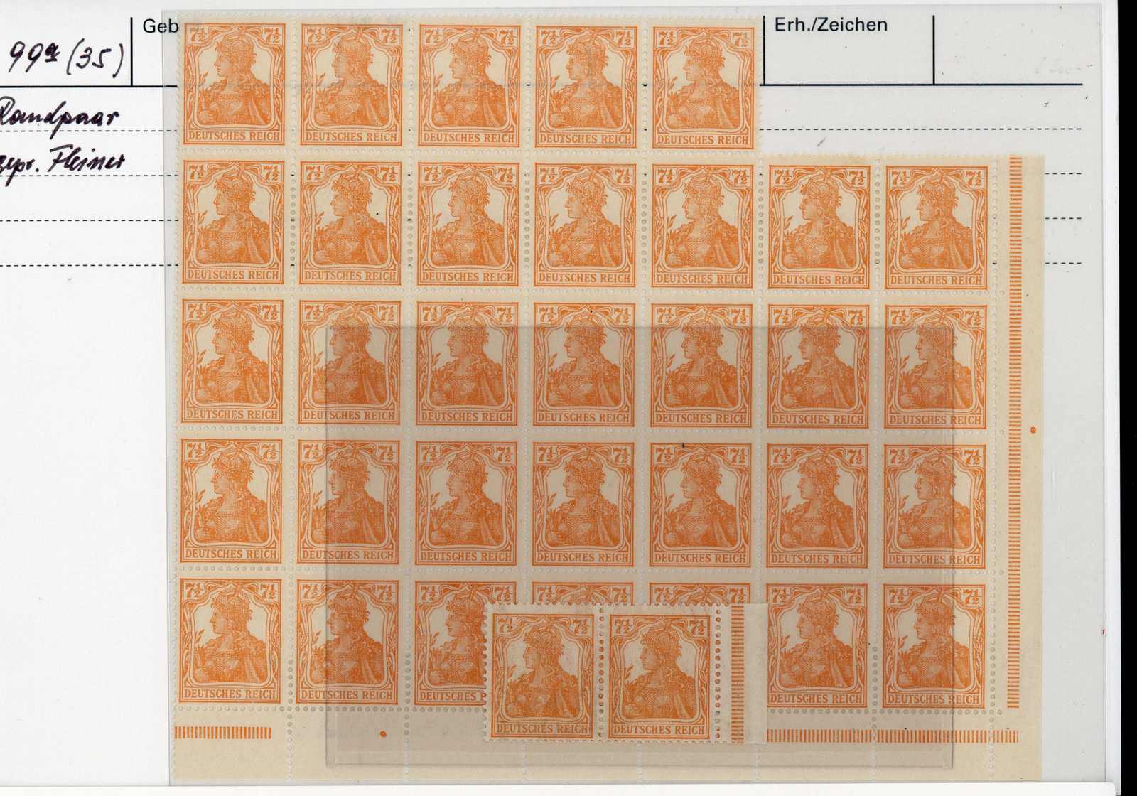 Lot 1256 - COLLECTIONS & ACCUMULATIONS Deutsches Reich - Auktionshaus Schlegel 26 Public Auction Lot 1256 - COLLECTIONS & ACCUMULATIONS Deutsches Reich - Auktionshaus Schlegel 26 Public Auction