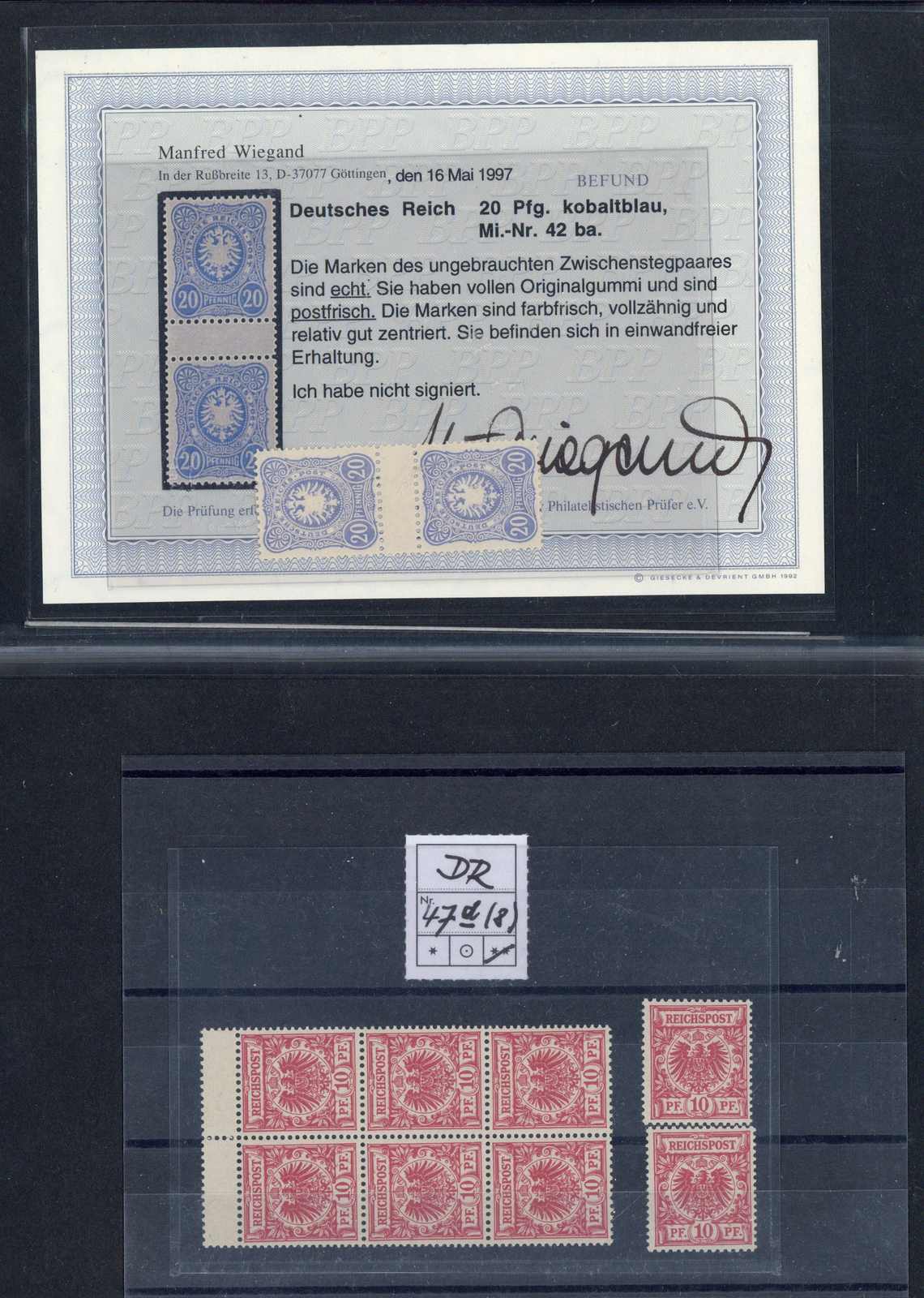 Lot 1238 - COLLECTIONS & ACCUMULATIONS Deutsches Reich - Auktionshaus Schlegel 26 Public Auction Lot 1238 - COLLECTIONS & ACCUMULATIONS Deutsches Reich - Auktionshaus Schlegel 26 Public Auction