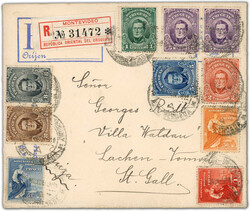 6600: Uruguay - Postal stationery