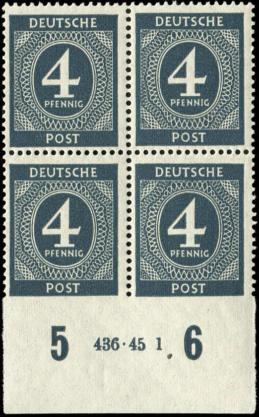 Lot 7005 - Germany Allied Zone gemeinschaftsausgaben -  Auktionshaus Schlegel 26 Public Auction
