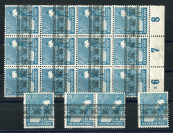 1305: Bizone - Stamps bulk lot