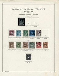3405: Italien Staaten Toscana - Sammlungen