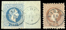 4175050: Austrian stamps used in Liechtenstein