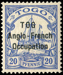 245: German Colonies Togo British Occupation