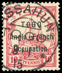 245: German Colonies Togo British Occupation