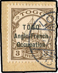 245: German Colonies Togo British Occupation
