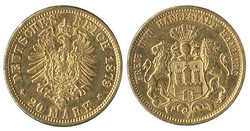 8070: Coins German Empire- Gold Coins