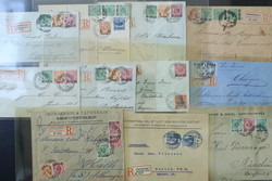 160: German Post in Turkey - Covers bulk lot