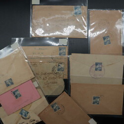 3675: Japan Besetzung II. WK Malaya Trengganu - Briefe Posten