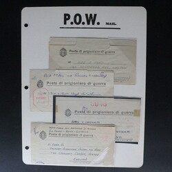 724020: Kriegsgefangenenlagerpost 2. Wk - Briefe Posten
