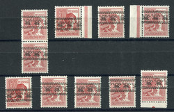 1305: Bizone - Stamps bulk lot