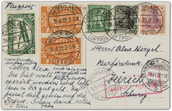 448020: Luftfahrt, Flugpost, deutsche Flugpost bis 1950