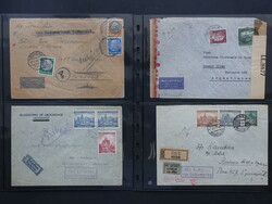 7690: Sammlungen und Posten Zeppelin und Luftpost - Sammlungen