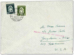 4145: Latvia - Airmail stamps