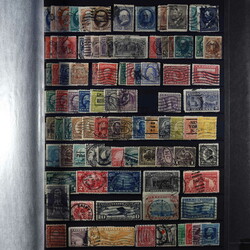 USA: 1870/2017, gestempelte Sammlung in 4 dicken E.-Büchern, nicht ...