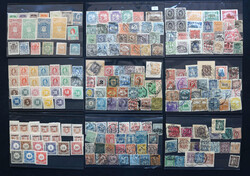 DEUTSCHES REICH STADTPOST: 1890/1900, gemischter Bestand, postfr., ...