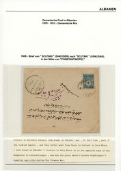 1621005: Albanien Türkische Postämter