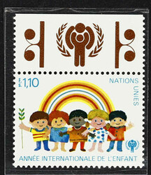 1979, 1,10 Fr. Jahr des Kindes, angenommener Entwurf des israelischen ...