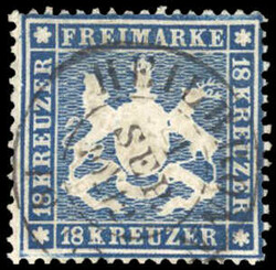 100: Germania - Stati de Wurttemberg