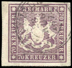 100: Germania - Stati de Wurttemberg