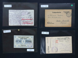 724: Kriegsgefangenenlagerpost - Briefe Posten