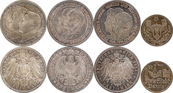 100.70.80.10: Multiple Lots - Coins - Germany - German States