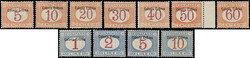 3560: Italian Eritrea - Postage due stamps