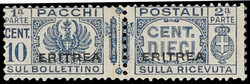 3560: Italienisch Eritrea - Paketmarken