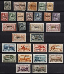 6170: Tanger Französische Post - Sammlungen