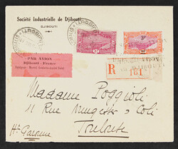 2740: French Somali Coast - Airmail stamps