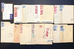 ZENSURPOST: 1940/45, ca. 70 Briefe aus versch. Orten Algeriens an das ...