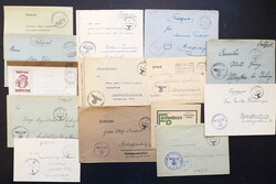 DEUTSCHLAND: 1840/1944 ca., Karton mit über 200 Briefen und Karten ...