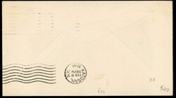 1935, BYRD ANTARCTIC EXPEDITION, Brief mit Eindruck "Off. Departure S ...