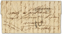 1855, Krim-Krieg, Faltbrief aus Kamiesch (Russland) mit Ra1 "MER ...