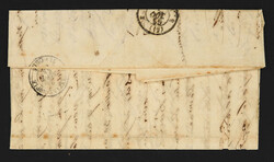 1855, Krim-Krieg, Faltbrief aus Kamiesch (Russland) mit Ra1 "MER ...