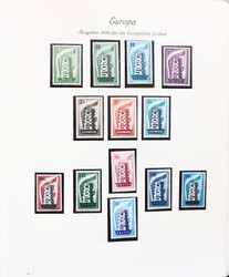 7660: Collections and Lots Europe CEPT - Collections