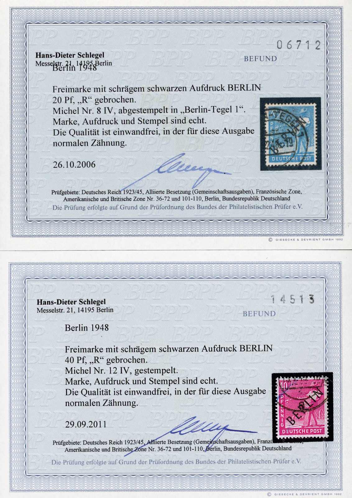 Image 1 for lot number 5459 for 37th Schlegel Auktionshaus Auction