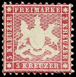 100: Germania - Stati de Wurttemberg