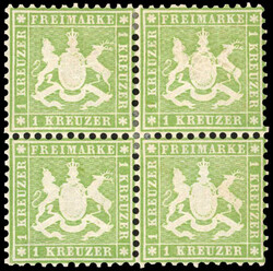 100: Germania - Stati de Wurttemberg