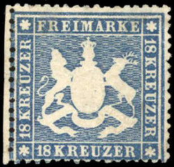 100: Germania - Stati de Wurttemberg