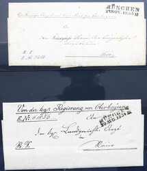 DEUTSCHLAND: 1620/1895, umfangreiche Sammlung Vorphilatelie und ...
