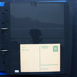 DEUTSCHLAND: 1880/1970, umfangreiche Sammlung Ganzsachen, ...